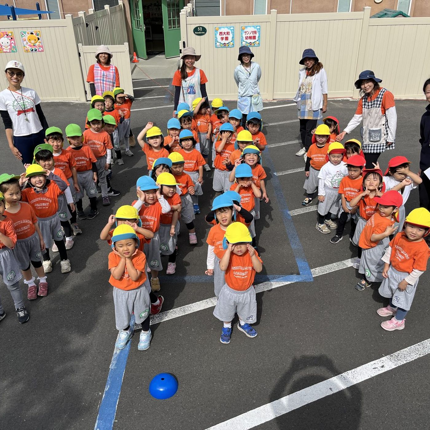 運動会の入場行進